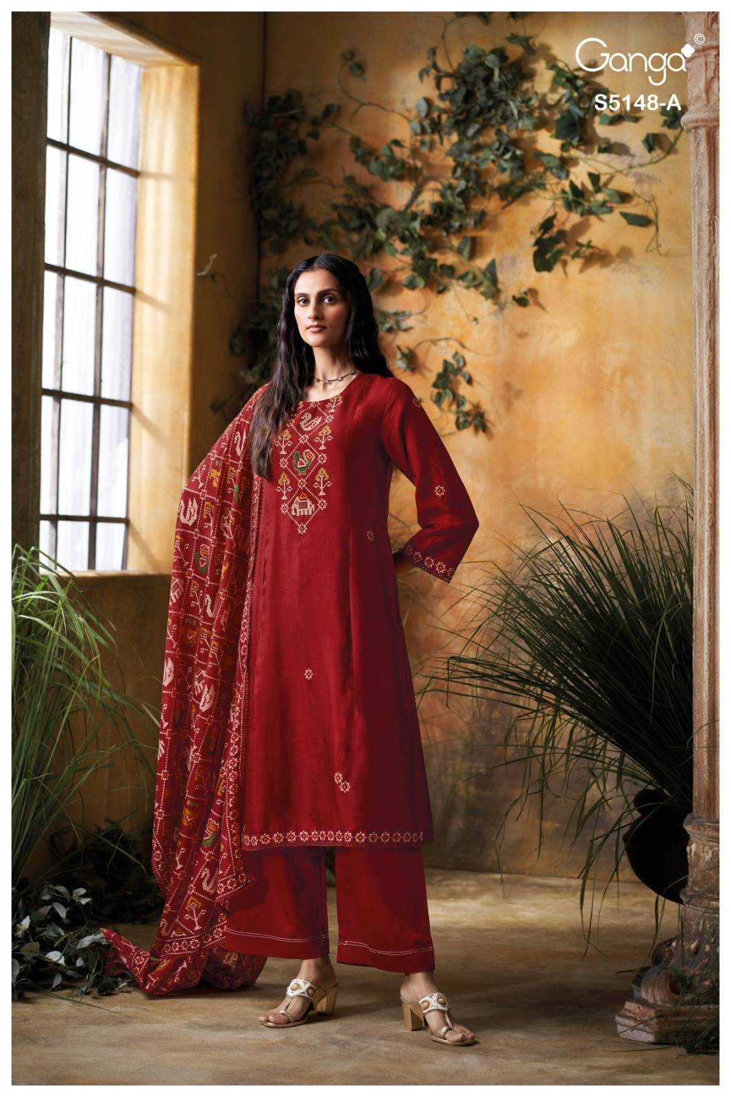 ZENDAYA 5148 SERIES BY GANGA FASHION Beautiful Colourful RUSSIAN SILK Dresses At Wholesale Price